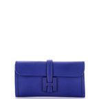 Clutch Jige Elan Clutch 29 Blue Sapphire Swift Leather