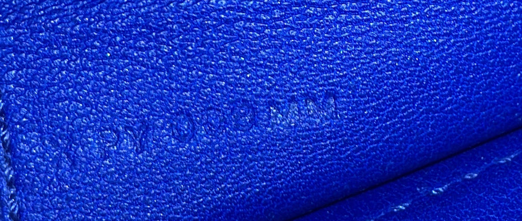 Clutch Jige Elan Clutch 29 Blue Sapphire Swift Leather