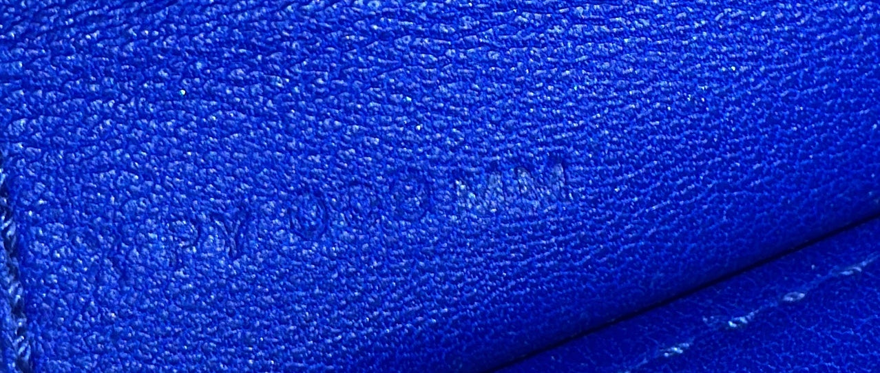 Clutch Jige Elan Clutch 29 Blue Sapphire Swift Leather