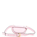 Shoulder Bag Gate Belt Bag Mini Pink Calfskin Leather