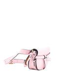 Shoulder Bag Gate Belt Bag Mini Pink Calfskin Leather