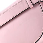 Shoulder Bag Gate Belt Bag Mini Pink Calfskin Leather