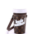 Pouch Signature Vintage Everyday Coffee Cup Convertible Pouch Brown Signature Monogram Canvas