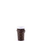 Pouch Signature Vintage Everyday Coffee Cup Convertible Pouch Brown Signature Monogram Canvas