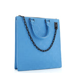 Handbag Sac Plat Messenger Blue Monogram Taurillon Leather
