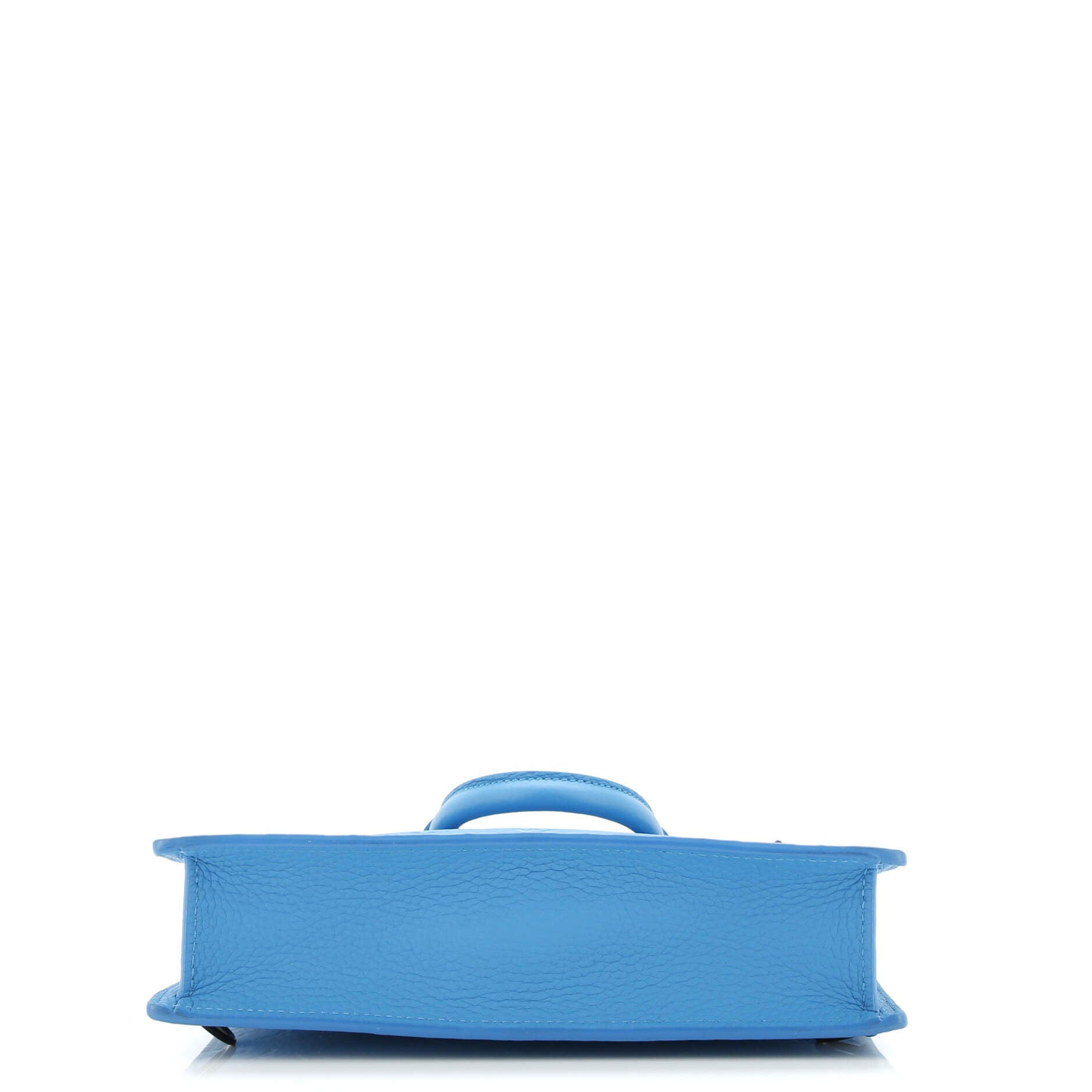 Handbag Sac Plat Messenger Blue Monogram Taurillon Leather