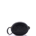 Shoulder Bag Triomphe Oval Crossbody Mini Black Triomphe Calfskin Leather
