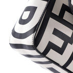 Shoulder Bag Marc Jacobs Baguette NM Medium White Printed Calfskin Leather