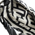 Shoulder Bag Marc Jacobs Baguette NM White Printed Nylon Canvas