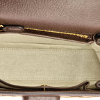 Handbag Bamboo 1947 Top Handle Small Brown Jumbo GG Canvas