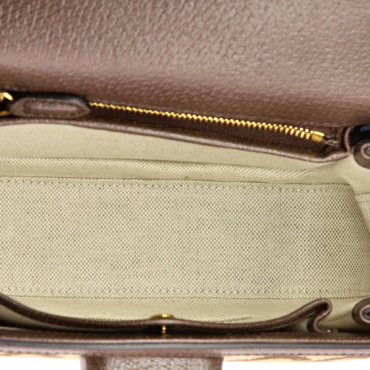Handbag Bamboo 1947 Top Handle Small Brown Jumbo GG Canvas