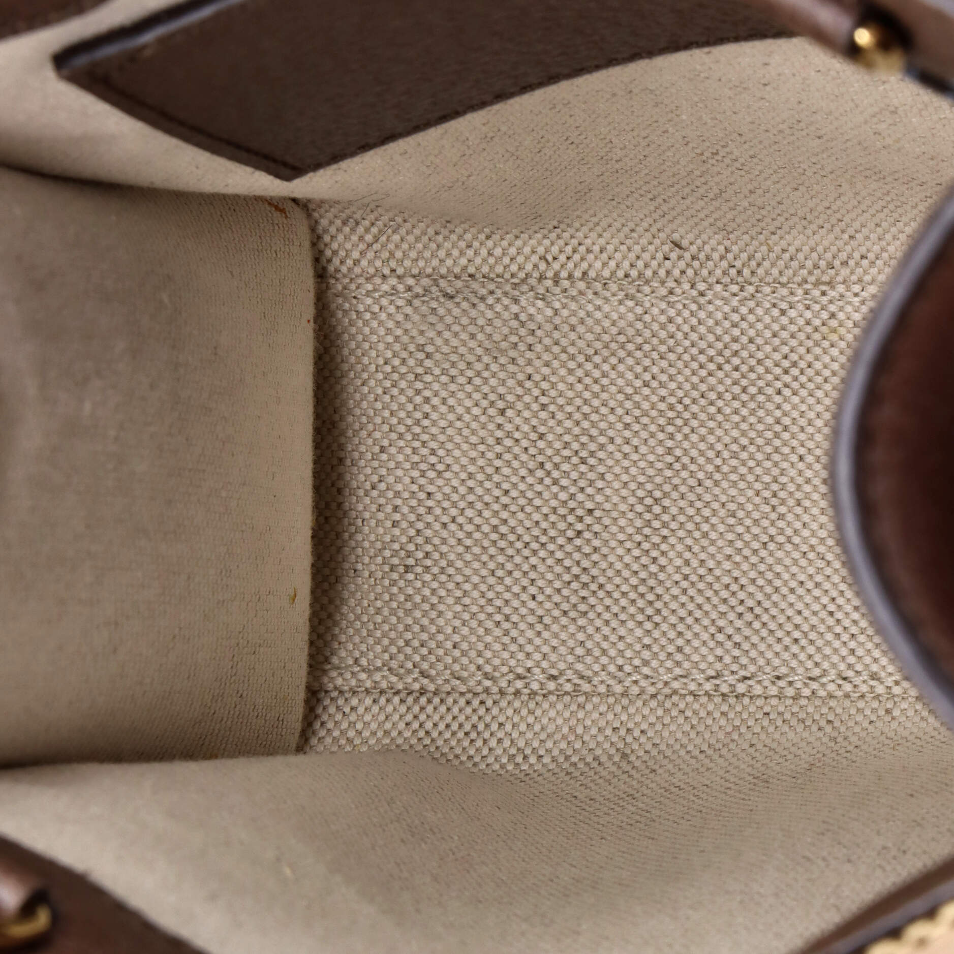 Handbag Vertical Tote Mini Brown Jumbo GG Canvas