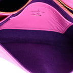 Shoulder Bag Rare Coussin Pochette Pink Monogram Embossed Lambskin