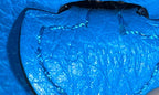 Shoulder Bag Evelyne III Amazone TPM Blue Clemence Leather