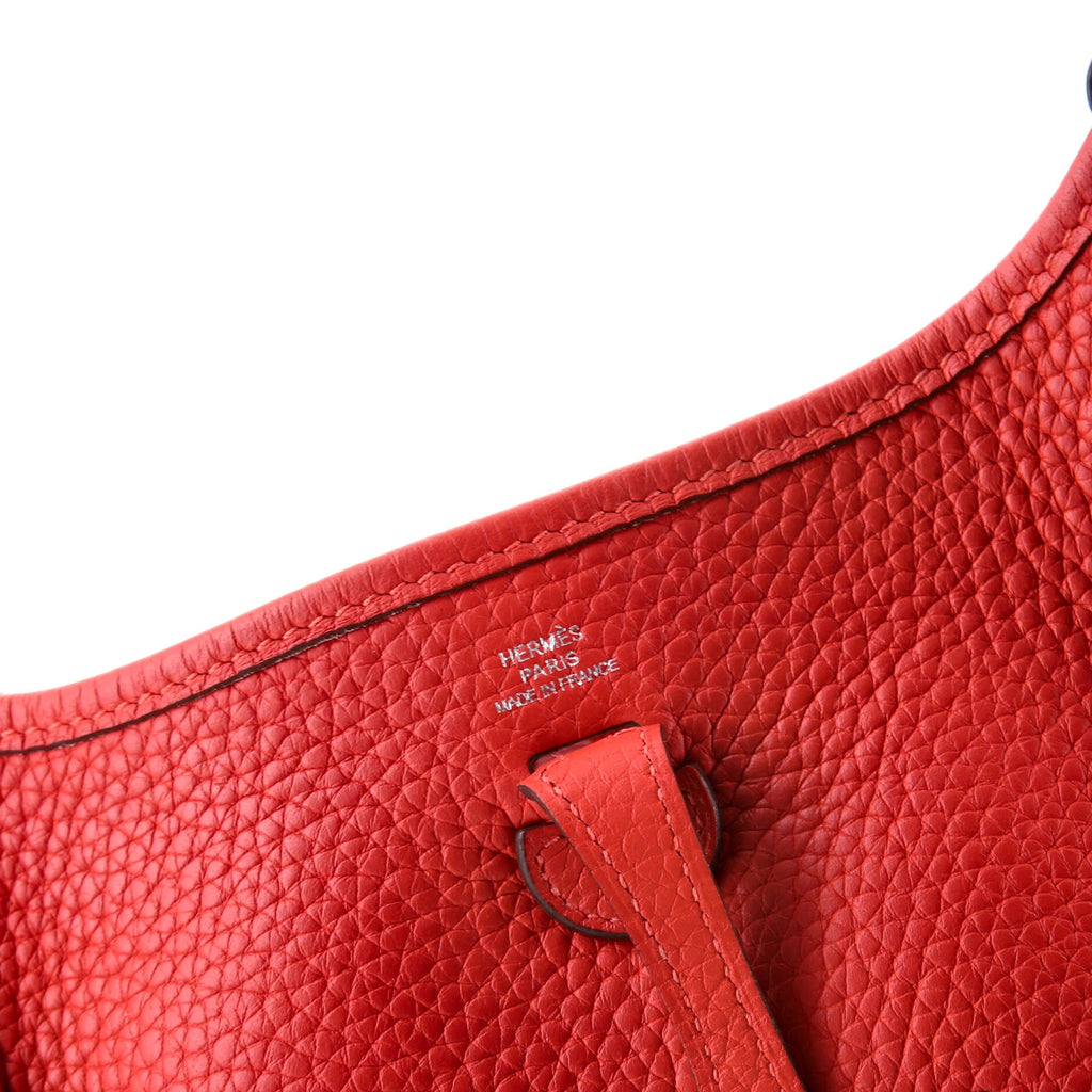 Shoulder Bag Evelyne III Amazone TPM Rouge de Coeur Clemence Leather