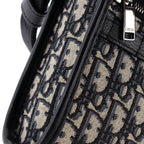 Shoulder Bag Safari North South Convertible Tote Mini Blue Diorissimo Oblique Canvas