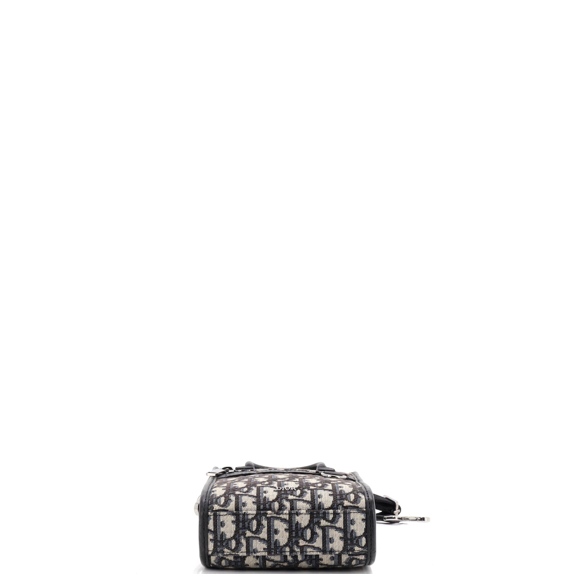 Shoulder Bag Safari North South Convertible Tote Mini Blue Diorissimo Oblique Canvas
