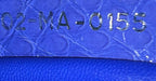 Shoulder Bag Lady Dior Chain Mini Blue Python Skin Leather