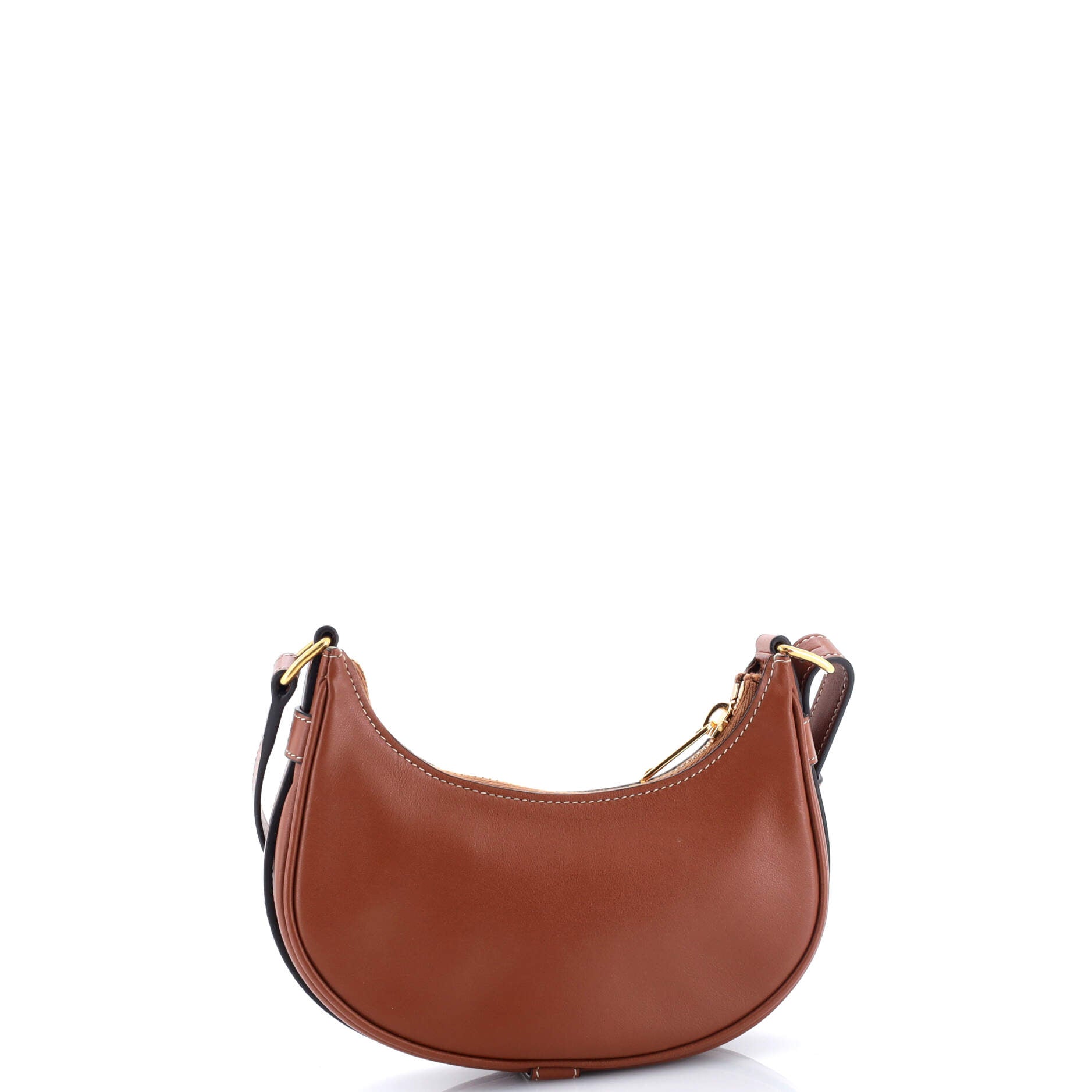 Shoulder Bag Heart Studded Ava Bag Mini Brown Studded Leather