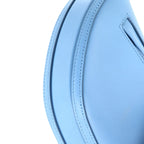Shoulder Bag Ltd. Ed. Olympia Zip Chain Mini Blue Calfskin Leather