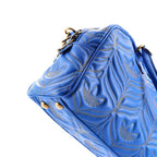 Shoulder Bag Ltd. Ed. Adidas Duffle Medium Blue Quilted Leather