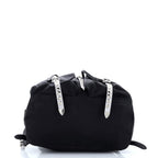 Backpack Studded Vela Backpack Black Tessuto Canvas
