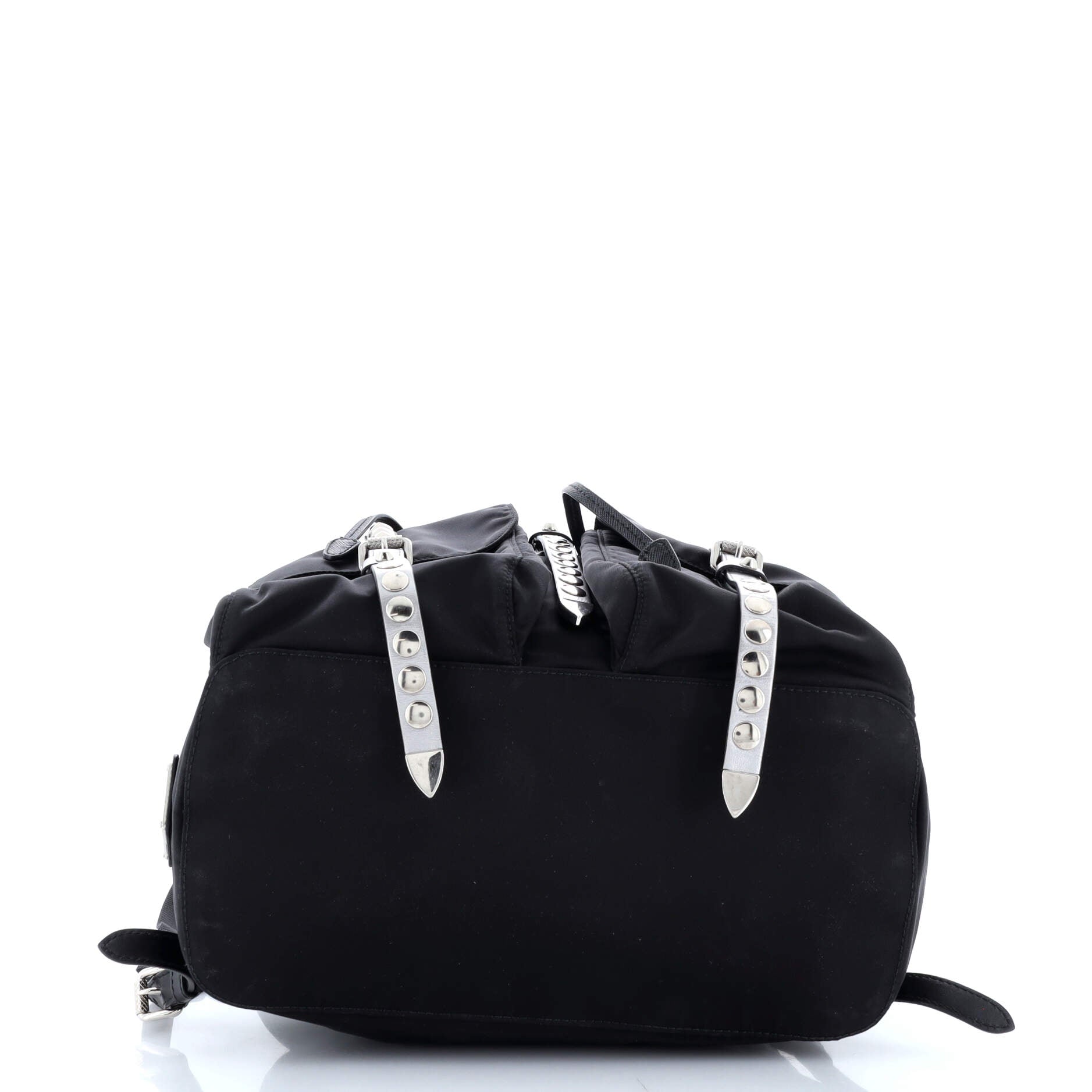 Backpack Studded Vela Backpack Black Tessuto Canvas