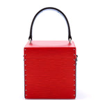 Handbag Bleeker Box NM Blue Epi