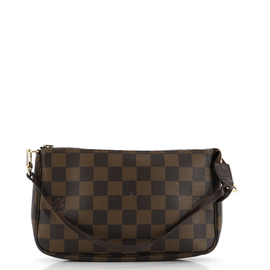 Pouch Pochette Accessoires Brown Damier Ebene
