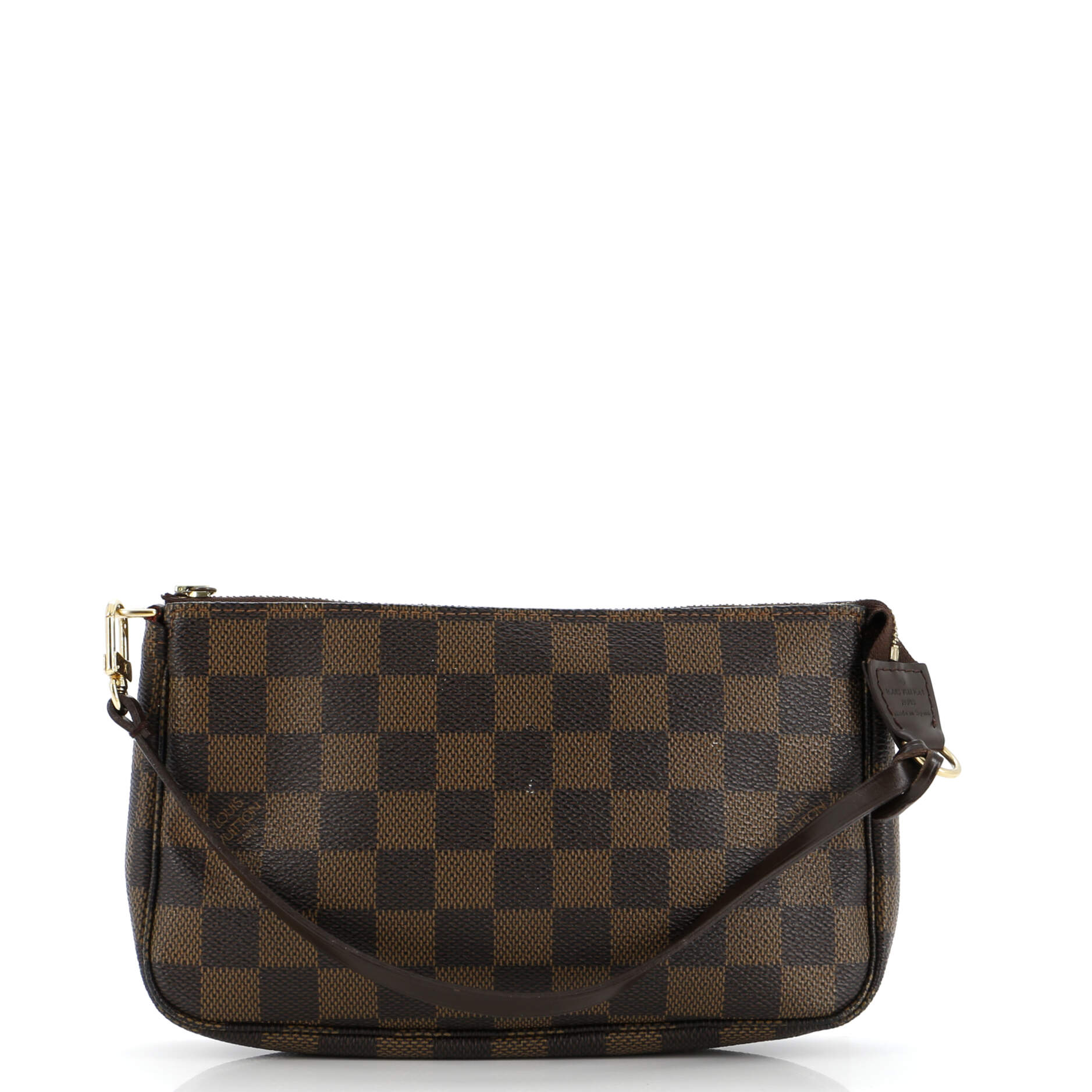 Pouch Pochette Accessoires Brown Damier Ebene