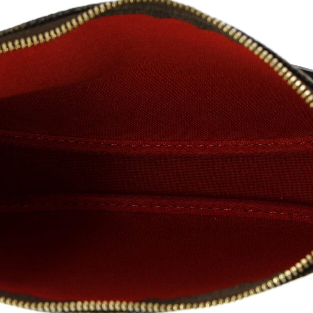 Pouch Pochette Accessoires Brown Damier Ebene