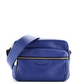 Shoulder Bag Outdoor Messenger PM Blue Taiga Leather
