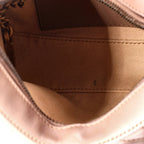 Shoulder Bag Marmont Half Moon Hobo Mini Pink Chevron Calfskin Leather