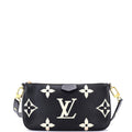 Shoulder Bag Multi-Pochette Accessoires Black Monogram Empreinte