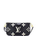 Shoulder Bag Multi-Pochette Accessoires Black Monogram Empreinte