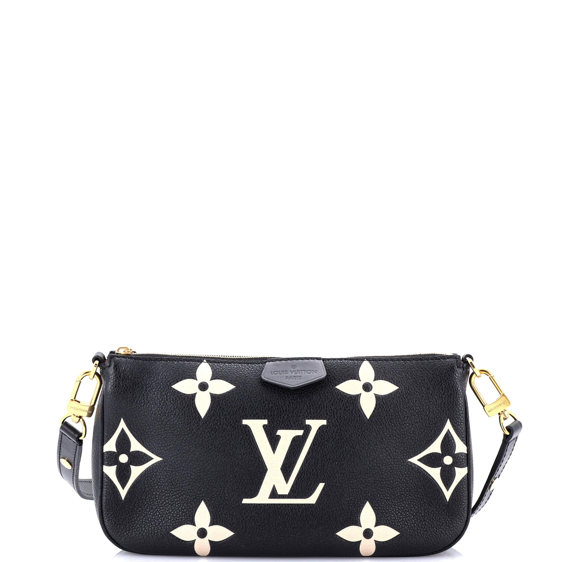 Shoulder Bag Multi-Pochette Accessoires Black Monogram Empreinte