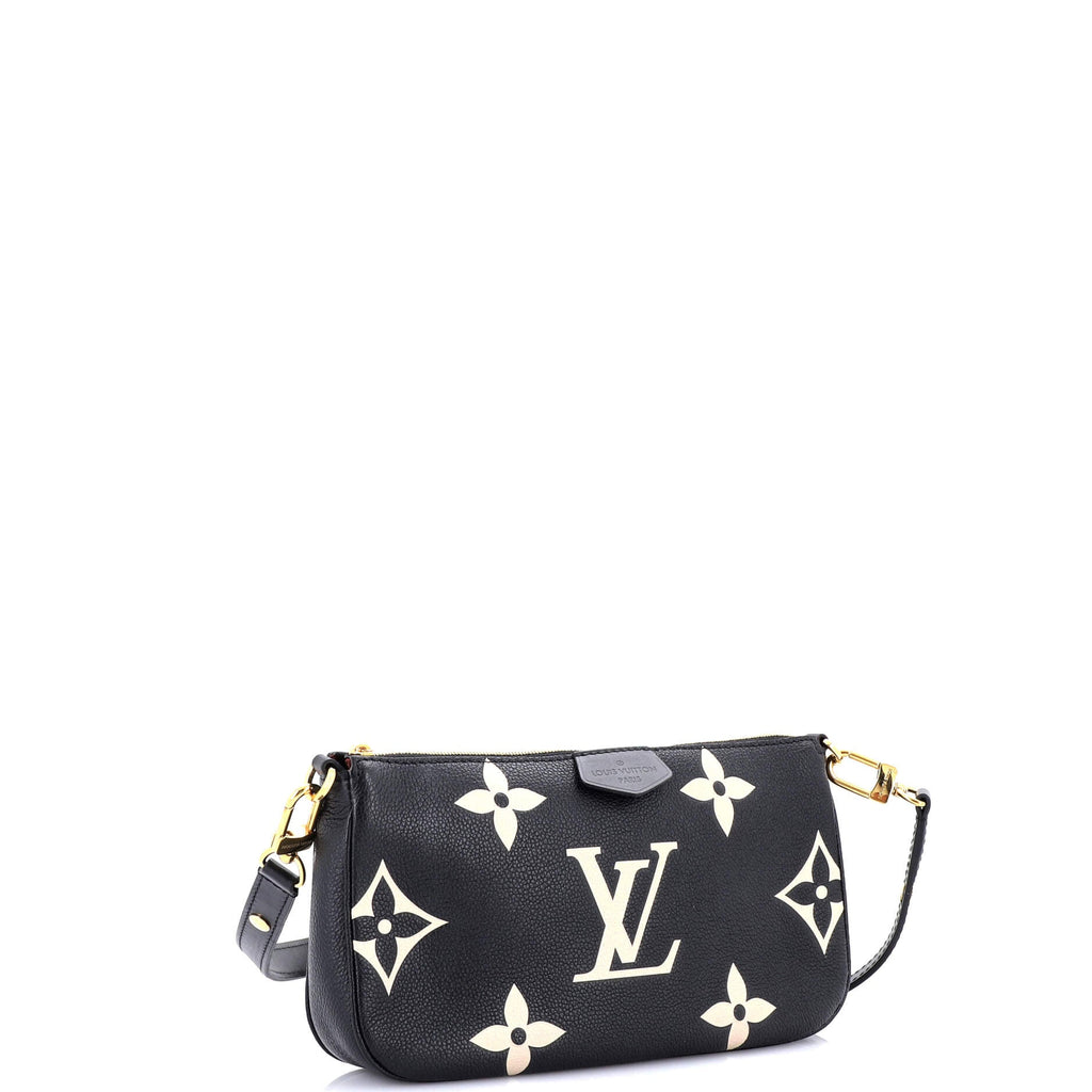 Shoulder Bag Multi-Pochette Accessoires Black Monogram Empreinte