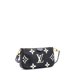 Shoulder Bag Multi-Pochette Accessoires Black Monogram Empreinte