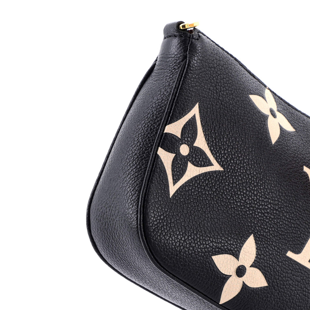 Shoulder Bag Multi-Pochette Accessoires Black Monogram Empreinte