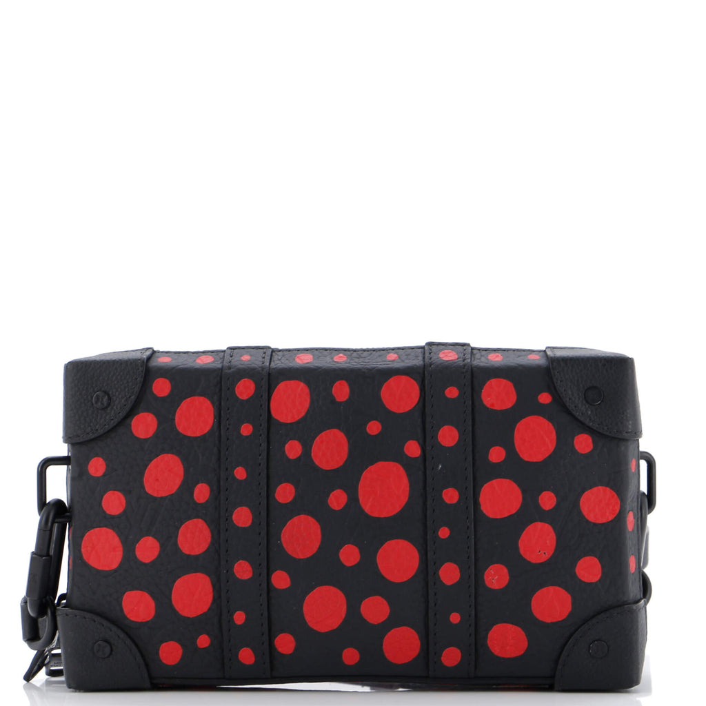 Shoulder Bag Ltd. Ed. Yayoi Kusama Infinity Dots Soft Trunk Black Infinity Dots Monogram Empreinte