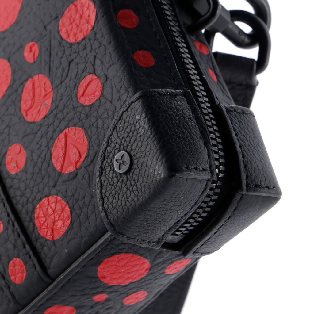 Shoulder Bag Ltd. Ed. Yayoi Kusama Infinity Dots Soft Trunk Black Infinity Dots Monogram Empreinte