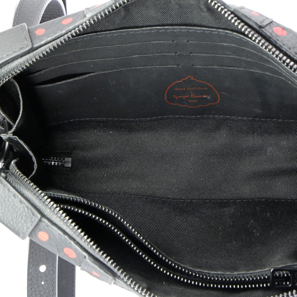 Shoulder Bag Ltd. Ed. Yayoi Kusama Infinity Dots Soft Trunk Black Infinity Dots Monogram Empreinte