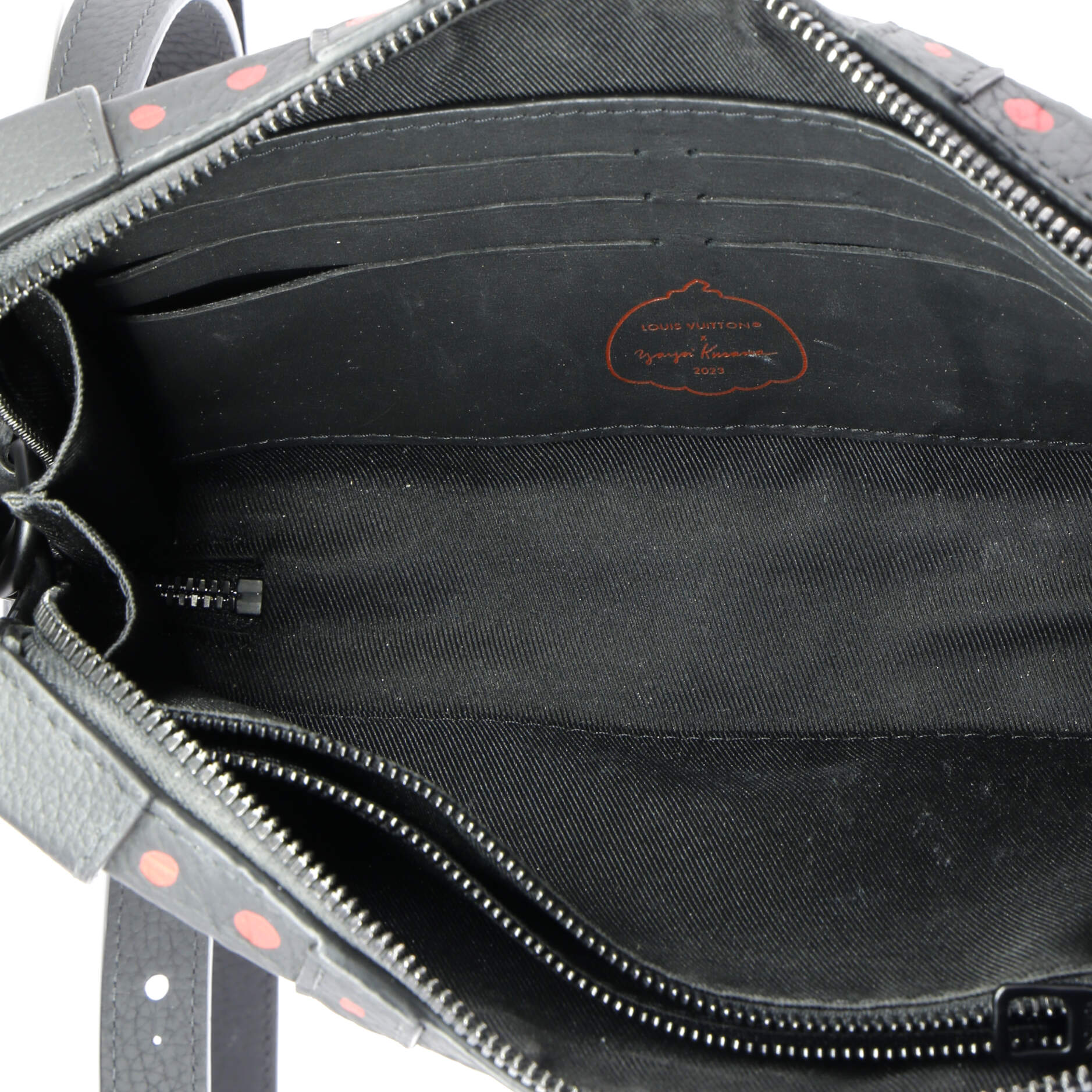 Shoulder Bag Ltd. Ed. Yayoi Kusama Infinity Dots Soft Trunk Black Infinity Dots Monogram Empreinte