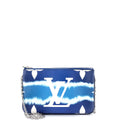 Shoulder Bag Ltd. Ed. Escale Double Zip Pochette Blue Monogram Escale Giant