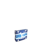 Shoulder Bag Ltd. Ed. Escale Double Zip Pochette Blue Monogram Escale Giant