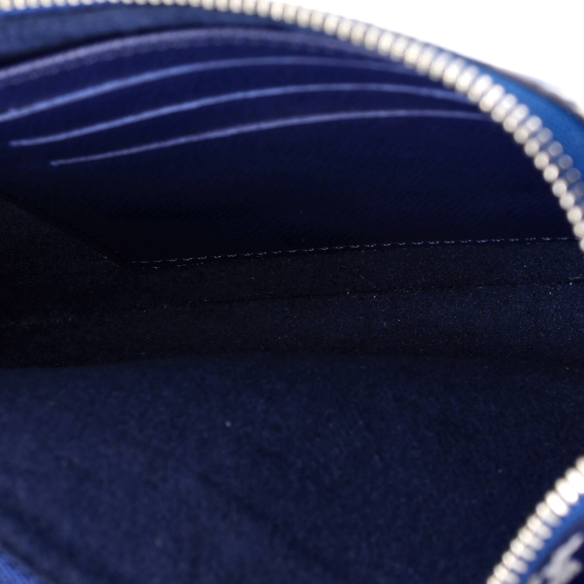 Shoulder Bag Ltd. Ed. Escale Double Zip Pochette Blue Monogram Escale Giant