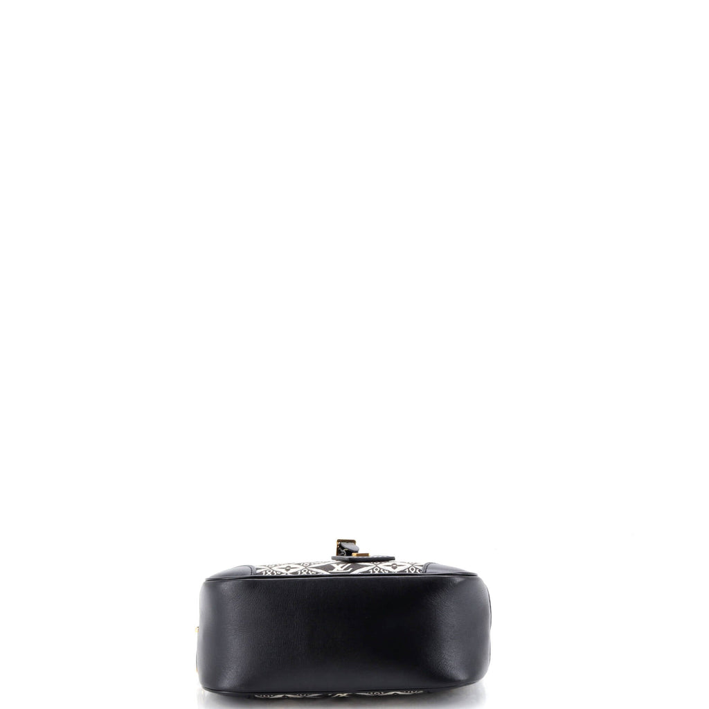 Shoulder Bag Ltd. Ed. Since 1854 Deauville Mini Black Jacquard Since 1854 Textile Canvas