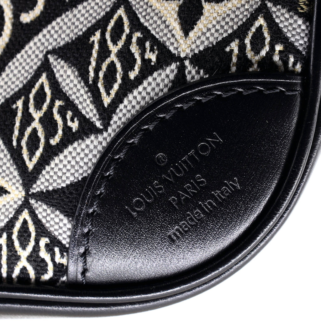 Shoulder Bag Ltd. Ed. Since 1854 Deauville Mini Black Jacquard Since 1854 Textile Canvas