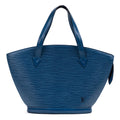 Handbag St-Jacques PM Blue Epi Leather