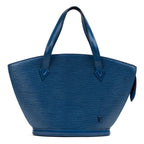 Handbag St-Jacques PM Blue Epi Leather